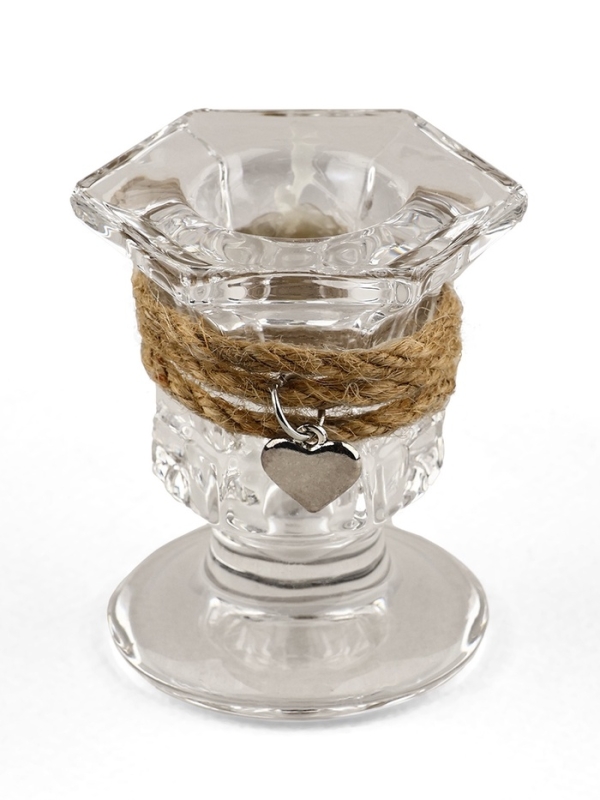 Подсвечник, сердце, 5 х 5,5 см