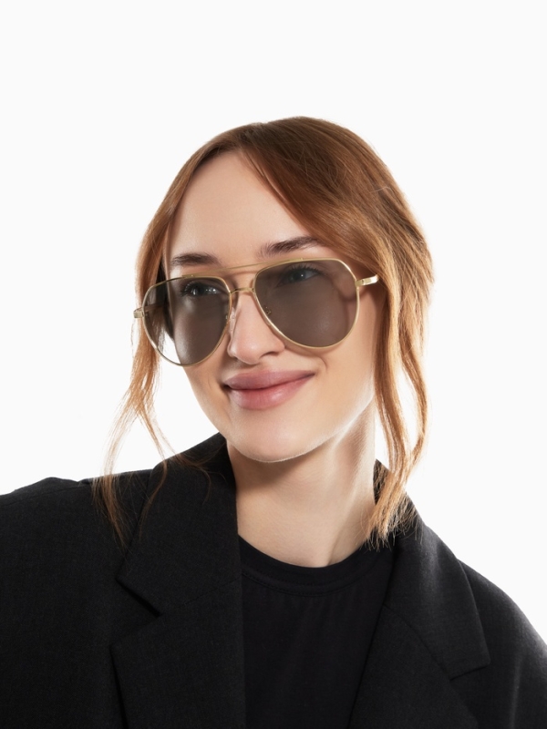 Очки солнцезащитные фотохромные, uv 400, дужка 14.3 см, ширина 13.7 см, линза 5.3 х 5.7 см    107979