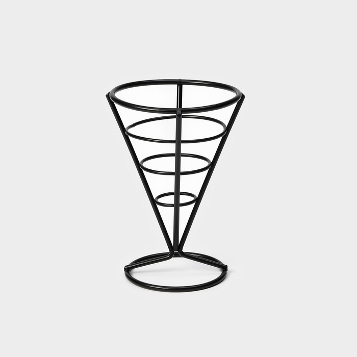 Корзинка для картофеля фри Доляна &laquo;Лукси&raquo;, 10&times;10&times;14,5 см