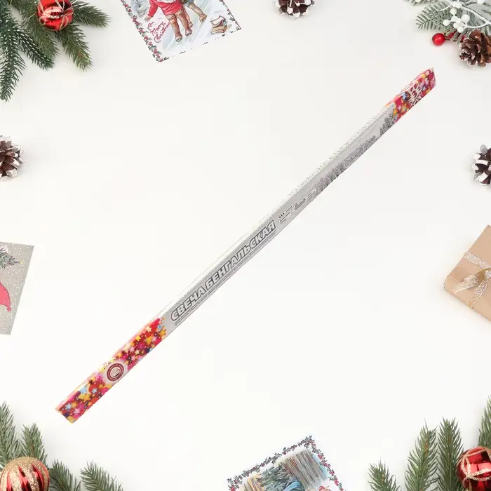 Бенгальские огни, 65 см, 3 штуки, &laquo;Белый снег&raquo;