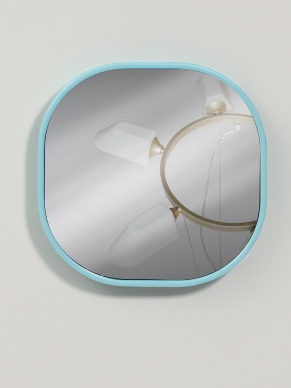 Зеркало карманное &laquo;Узор&raquo;, с подставкой, 8 &times; 8 см, цвет МИКС