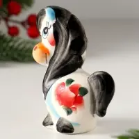 Сувенир Лошадь Василиса,8х6,5х3,5см ,гжель, цвет