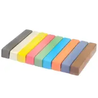 Мелки цветные школьные 9 шт. &laquo;Щенячий патруль&raquo;, прямоугольные