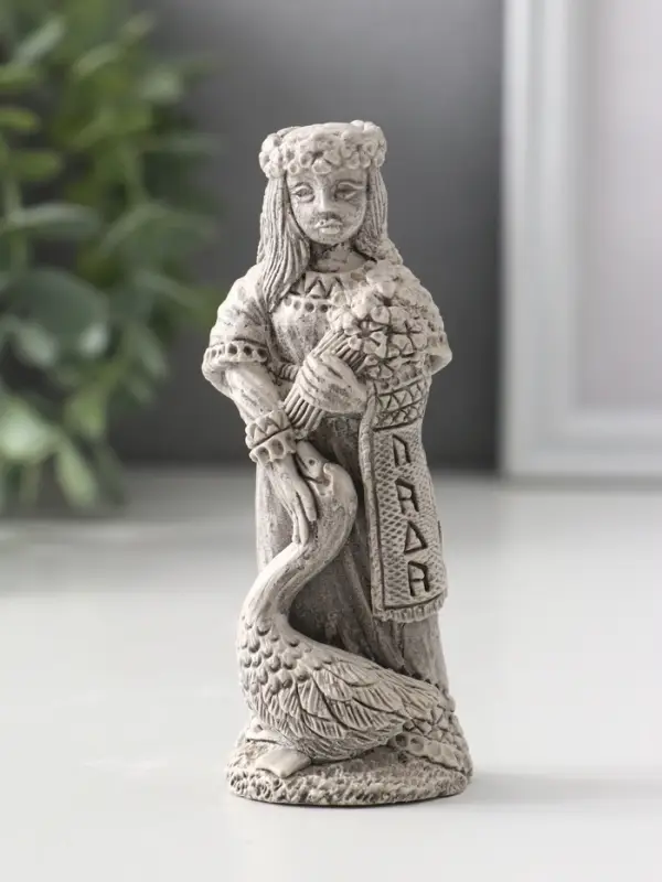 Фигура славянская богиня &laquo;Лада&raquo;, 10.5&times;4&times;3.5 см, серая