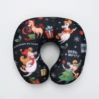 Подушка антистресс новогодняя &laquo;Верь в мечту&raquo;, черная