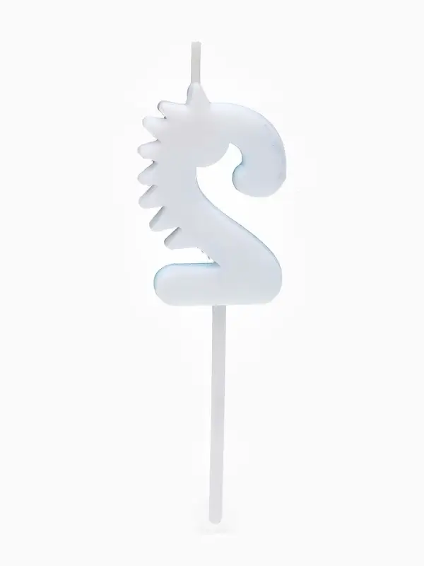 Свеча для торта цифра 2 &laquo;Зверюшка&raquo;, 5 см