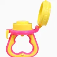 Ниблер (соска для прикорма), с силиконовой сеточкой "Принцесса", цвет розовый