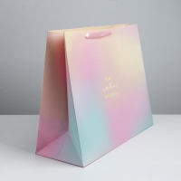 Пакет подарочный ламинированный, упаковка, &laquo;Do something amazing&raquo;, XL 49 х 40 х 19 см