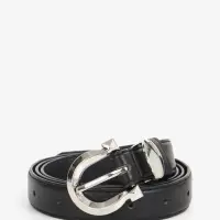 Ремень жен 04-01-02-01, Март2507, 2,3*0,3*110 см, без винта, пряж металл, 1 прокол,