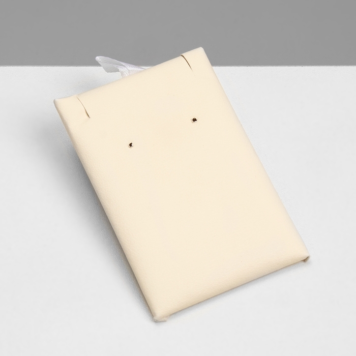 Подставка под серьги &laquo;Подушка&raquo; , 5,5&times;7,5 см, цвет белый