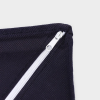 Органайзер для хранения белья с крышкой Доляна &laquo;Волна&raquo;, 24 ячеек, 38&times;30&times;12 см, цвет синий