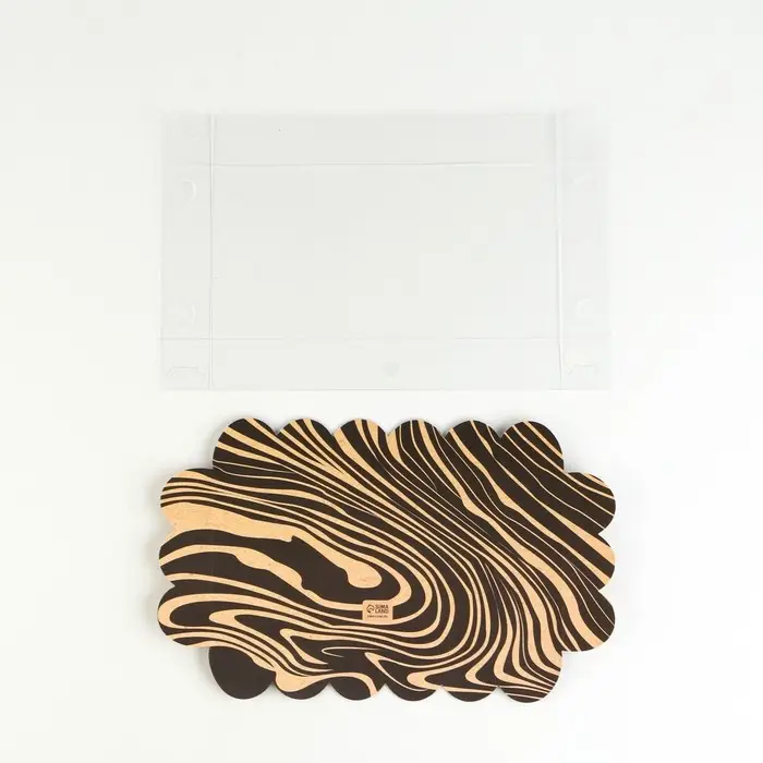 Коробка для печенья, кондитерская упаковка с пластиковой крышкой, &laquo;Настоящему мужчине&raquo;, 10.5 х 21 х 3 см