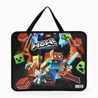 Папка с ручками пластик А4, 75мм 330*260 ПМ-А4-26 ArtFox STUDY