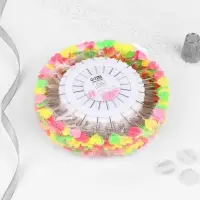 Булавки для квилтинга &laquo;Сердце&raquo;, 53 мм, 20 шт., разноцветные