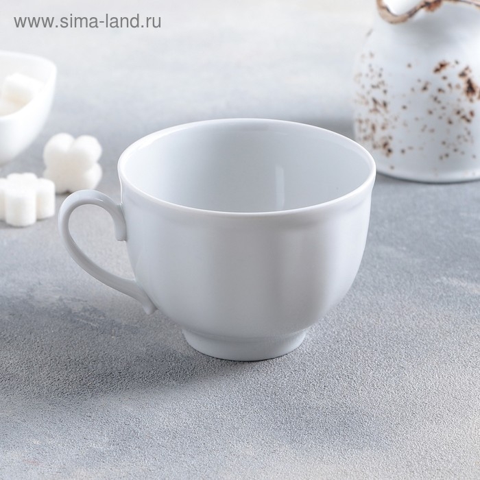 Чашка чайная фарфоровая &laquo;Гранатовый&raquo;, 250 мл, d=9,2 см