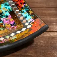 Тарелка декоративная "Шахида" керамика 20х20х5 см