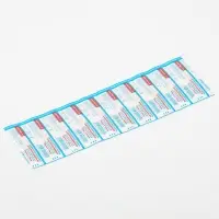 Лейкопластырь "Мастер Юни", бактерицидный, нетканая основа, 72х19 мм 10 шт.