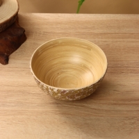 Миска 14х14х7 см, бамбук