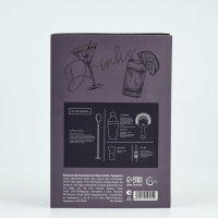 Набор для приготовления коктейлей "Cocktail", 5 предметов