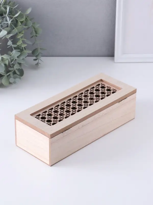 Шкатулка для украшений &laquo;Дом, там где сердце&raquo;, дерево, 3 деления, 9.7&times;24&times;7 см