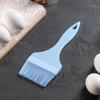 Кисть Доляна &laquo;Профи&raquo;, силикон, 21,5&times;8&times;1 см, цвет бирюзовый