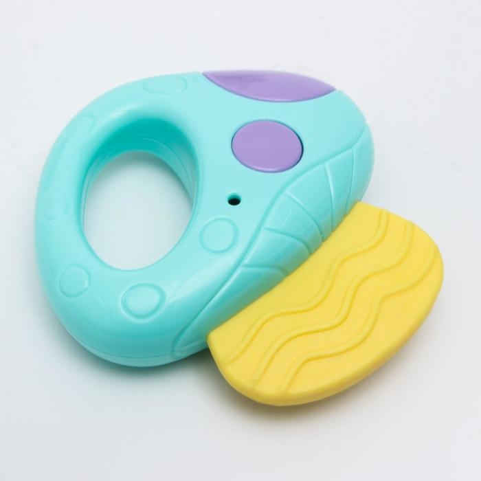 Погремушка с прорезывателем &laquo;Овощной МИКС, Крошка Я: Грибочек&raquo;, цвет МИКС, Крошка Я