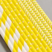 Трубочки бумажные 12 шт &laquo;Солнышко&raquo;