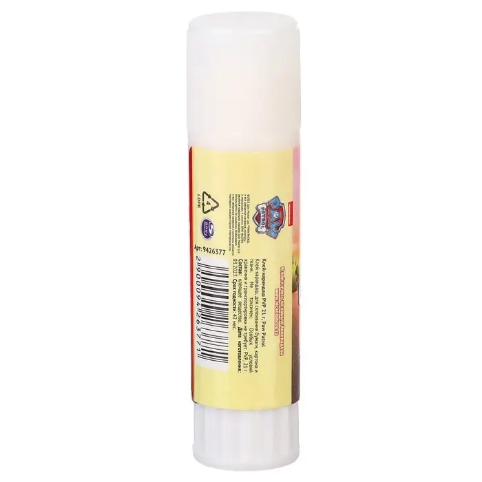 Клей-карандаш PVP 21 г, &laquo;Щенячий патруль&raquo;