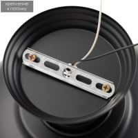 Светильник "Раритет" Е27 черный 34х34х20см BayerLux