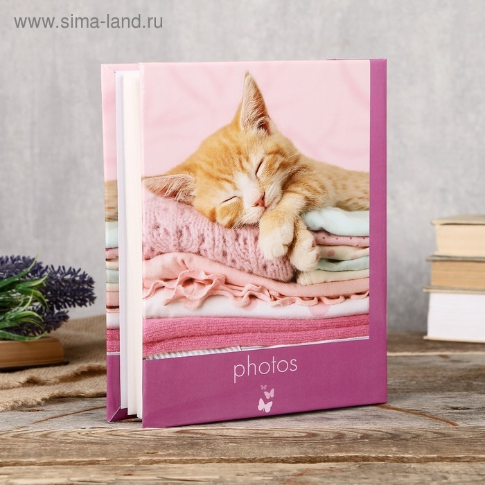Фотоальбом Fotografia на 200 фото, 10x15 см., "Животные"