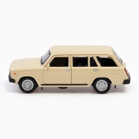 Машинка металлическая &laquo;ВАЗ-2104&raquo;, ретро - модель &laquo;ЖИГУЛИ&raquo;, открываются двери, багажник, инерция, 12 см, бежевый
