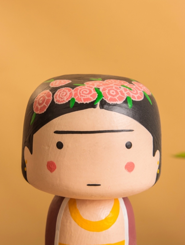 Деревянная кукла кокеши &laquo;Фрида&raquo;, 8&times;7.5&times;16 см