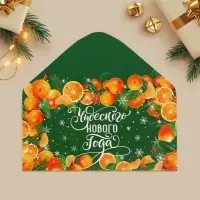 Конверт для денег &laquo;Чудесного Нового года&raquo;, 16.5&times;8 см