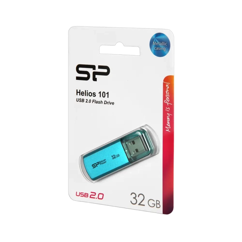 USB накопитель 32 GB Silicon Power Helios 101 Blue