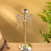 Подсвечник "Ангел" 12х12х39 см, алюминий