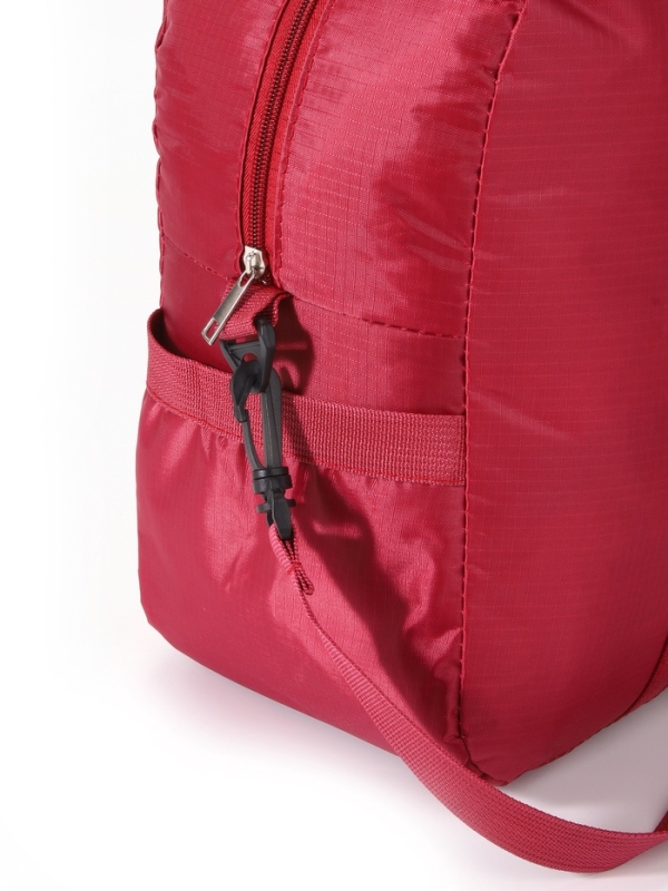 Сумка дорожная на молнии, бордовая