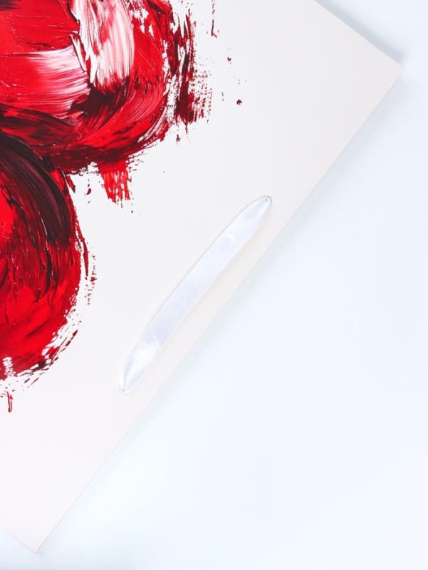 Пакет подарочный ламинированный вертикальный &laquo;С любовью&raquo;, XL 40 &times; 49 &times; 19 см