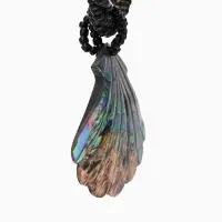 Кулон "Морское сокровище" ракушка абалон 25 см