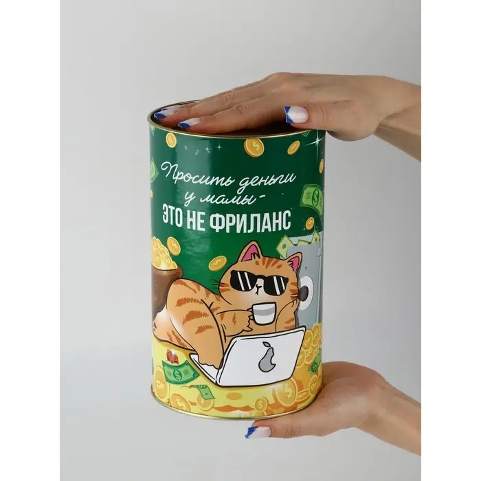 Копилка XXL &laquo;Фриланс&raquo;, 20&times;12.5 см