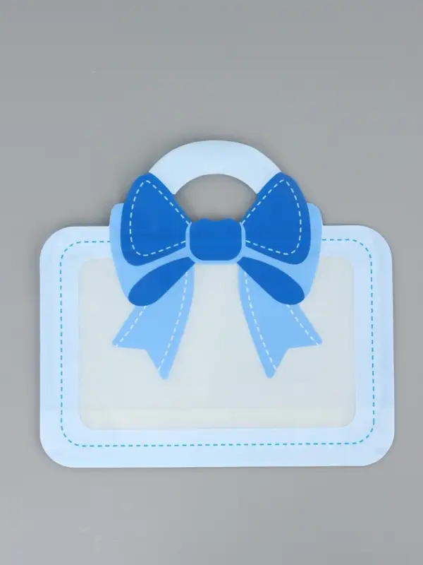 Пакет подарочный, "Сумка с бантом", с zip-lock застежкой, 24х28см