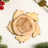 Подставка под горячее Лошадь в цветах, 11см, можжевельник