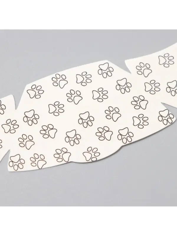 Переводная тату на тело чёрная &laquo;Веснушки. Кошачьи следы&raquo;, 16&times;5 см