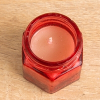 Свеча вотивная в стеклянной баночке с крышкой 100 гр, тропический закат