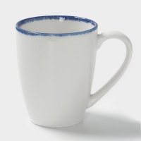 Кружка "Blue Lagoon" Magistro 350мл, 12,8х9х10,8, цвет белый, синий