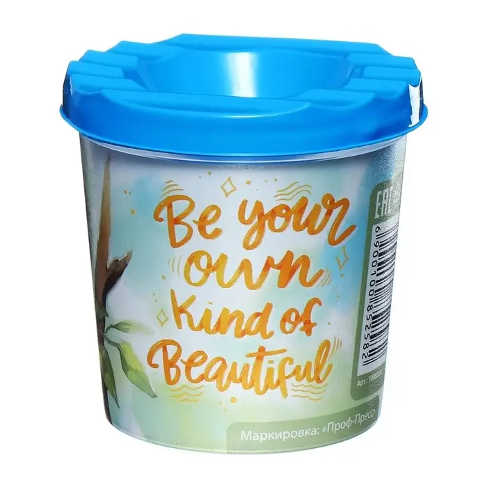 Стакан - непроливайка для рисования Calligrata &laquo;Милая панда&raquo;, 210 мл, с рисунком