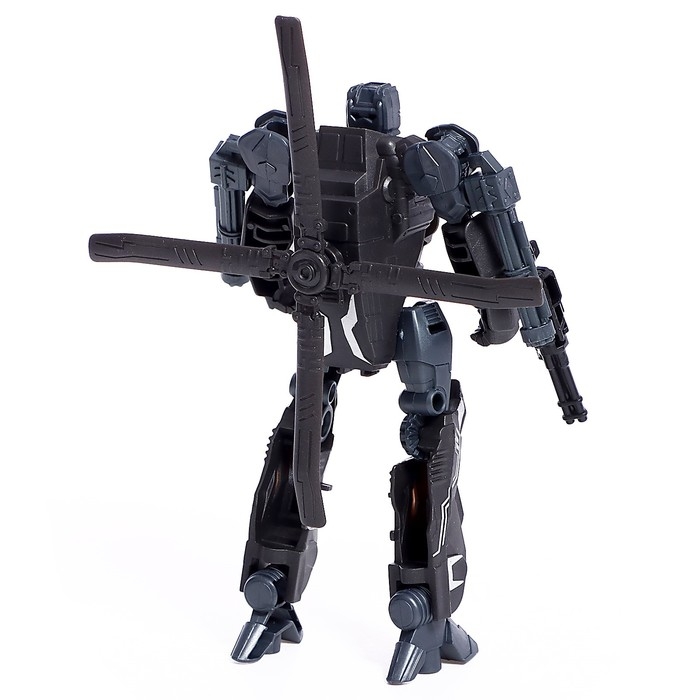 Робот &laquo;Военный вертолёт&raquo;, трансформируется