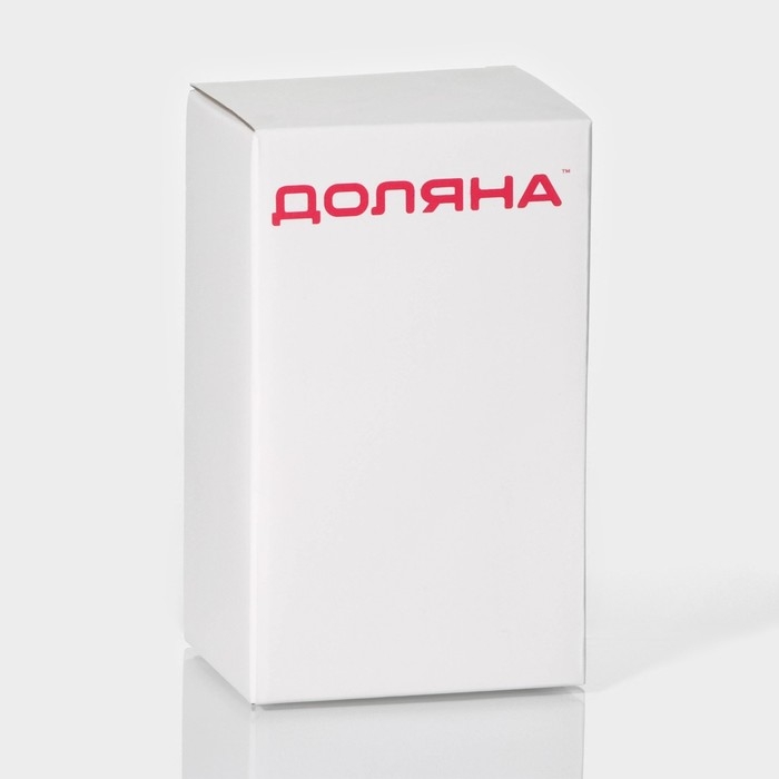 Бутылка стеклянная для масла с кисточкой Доляна &laquo;Коралл&raquo;, 600 мл, 8,5&times;7&times;18 см