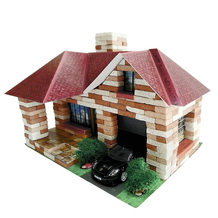 Конструктор из кирпичиков &laquo;Домик&raquo; 350 элементов