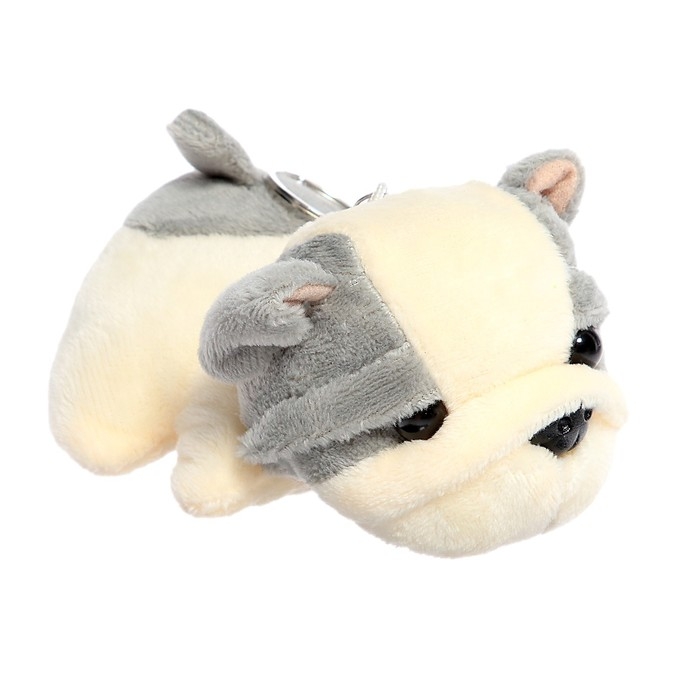 Мягкая игрушка &laquo;Щенок&raquo;, на брелоке, цвета МИКС