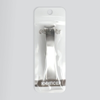 Кусачки - книпсер педикюрные, 8,3 см, цвет серебристый